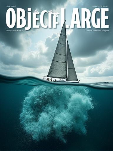 Couverture du magazine Objectif Large.
